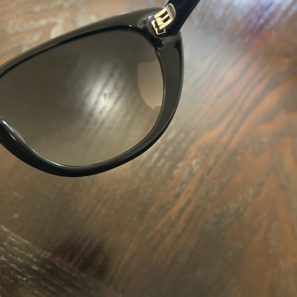 Oliver Peoples Black Cat Eye Sunglasses main image 9